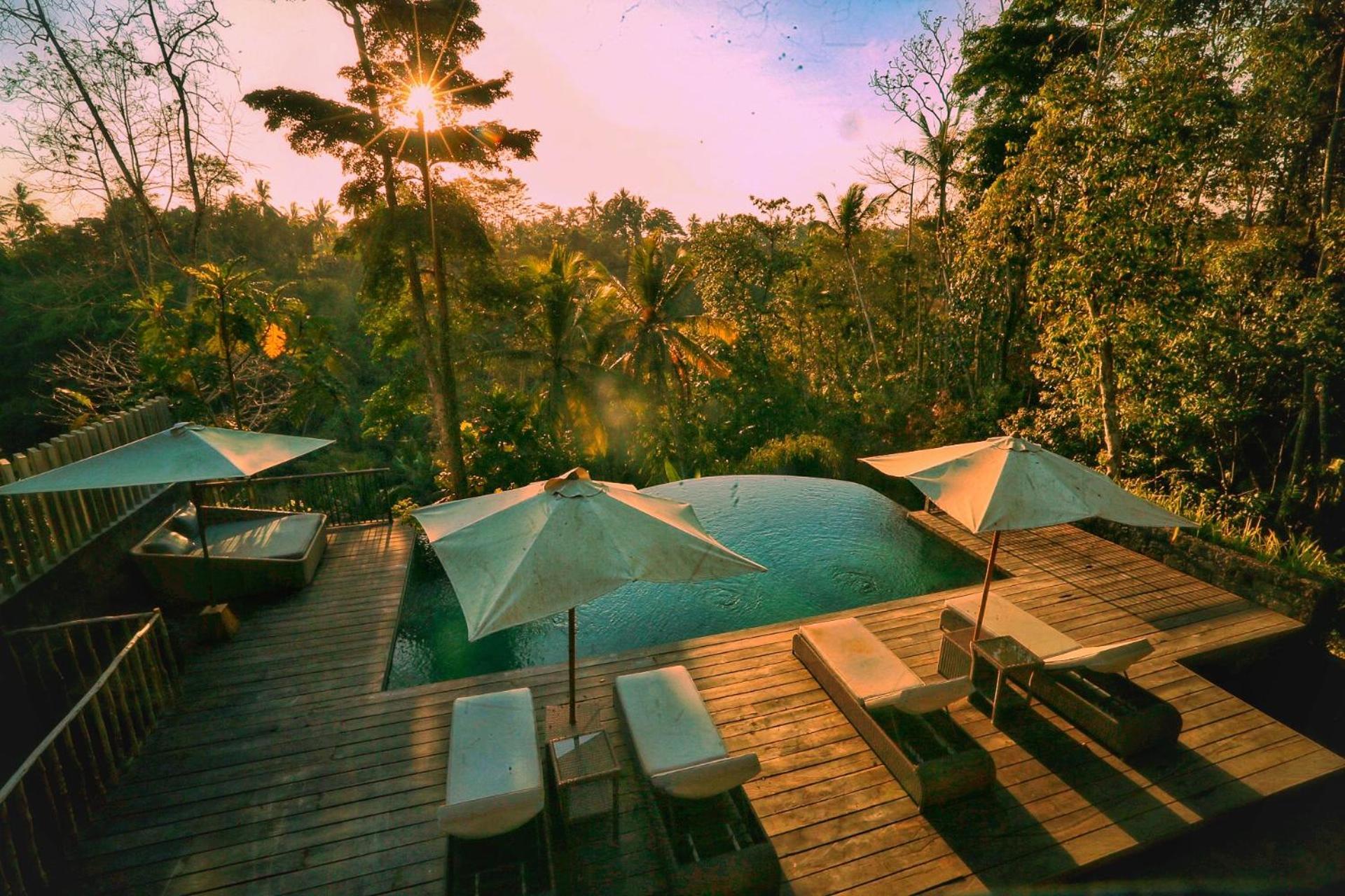 Angsoka Bungalow Ubud Eksteriør bilde